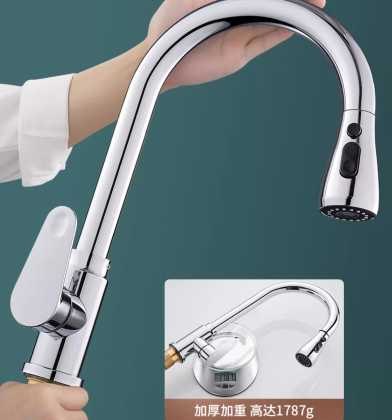 Stainless Steel Sink Tap / pull out kitchen tap