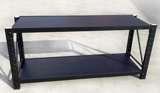 Workbench 2m L x0.6m D x1m H 300kg carry capacity per shelf
