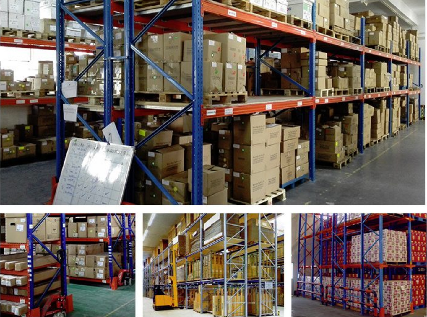 Warehouse / Storage Pallet racking 3000KG 1 bay unit 3 Levels 2.4m L x 0.9m D x 3.6m H