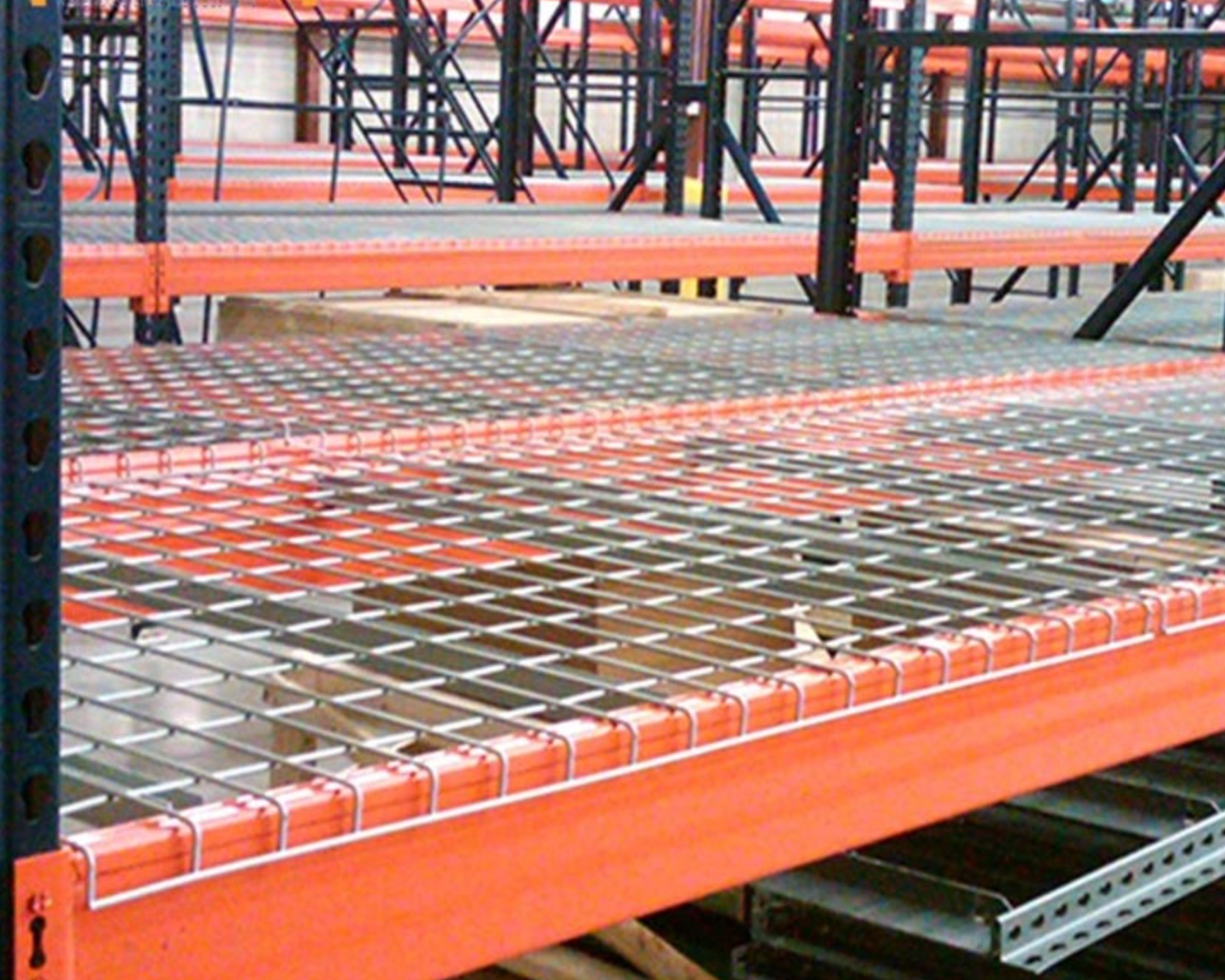Warehouse/ Storage Pallet rack 1 bay unit 2 Levels with wire mesh - Multiple sizes available