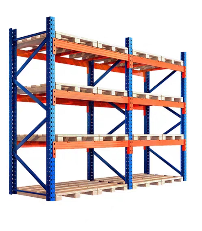 Warehouse / Storage Pallet racking 2000kg per level, 2 bay unit 3 Levels per bay- Brand New