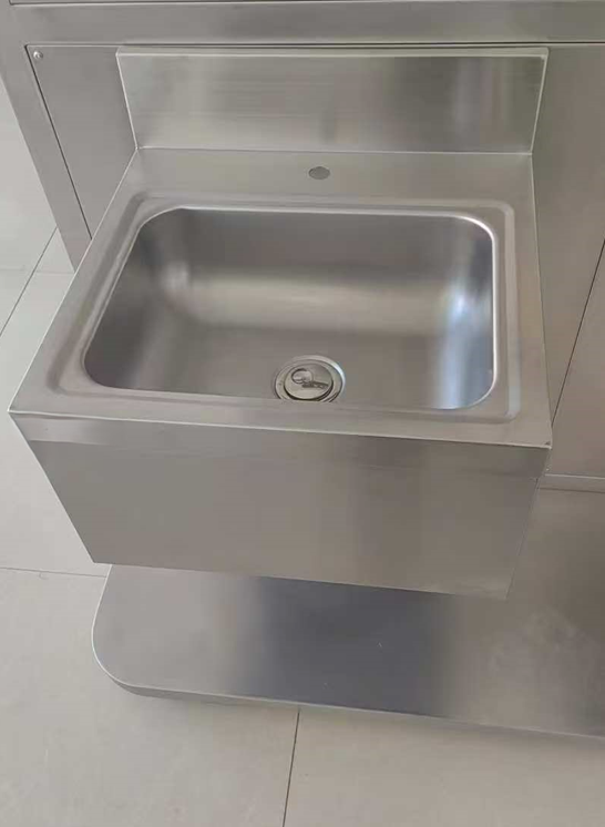 Stainless steel Hand washing basin 250mm x 410mm