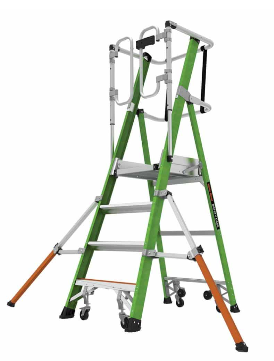 Little Giant SAFETY CAGE 2.0 Podium Step ( 4 step ) ladder / platform