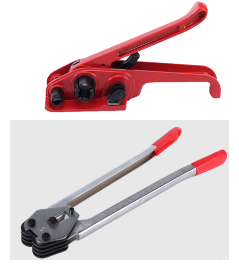PET Strapping set includes strapping, tensioner, crimps and crimper