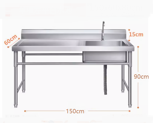 Stainless steel sink, sinks, shelfman