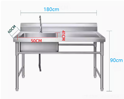 Stainless steel sink, sinks, shelfman