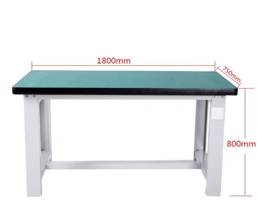Heavy duty workbench - Anti static top, max carry capacity 1000kg, multiple sizes available
