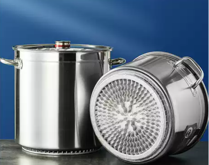 201 Stainless Steel Energy-Saving cooking Pot (Gas Stove Only)