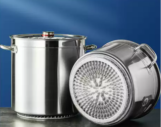 201 Stainless Steel Energy-Saving cooking Pot (Gas Stove Only)
