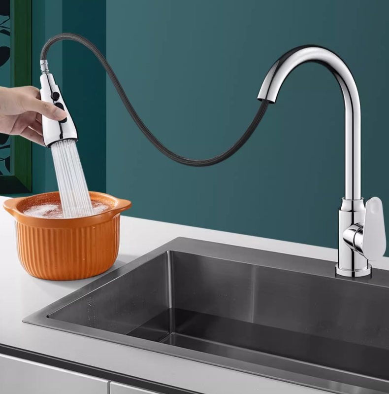 Stainless Steel Sink Tap / pull out kitchen tap