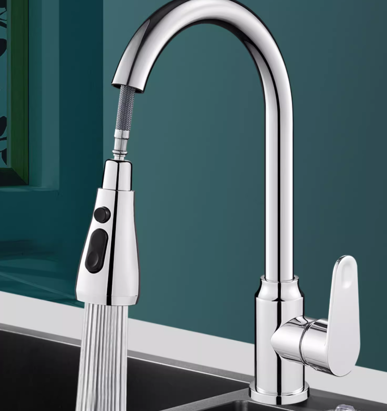 Stainless Steel Sink Tap / pull out kitchen tap