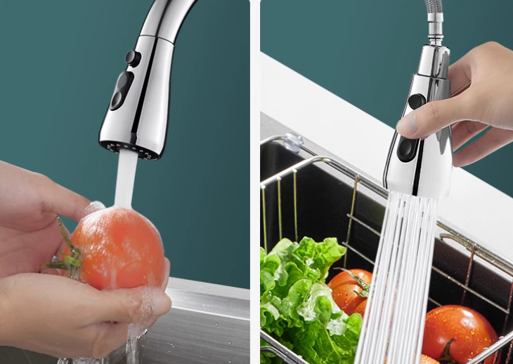 Stainless Steel Sink Tap / pull out kitchen tap