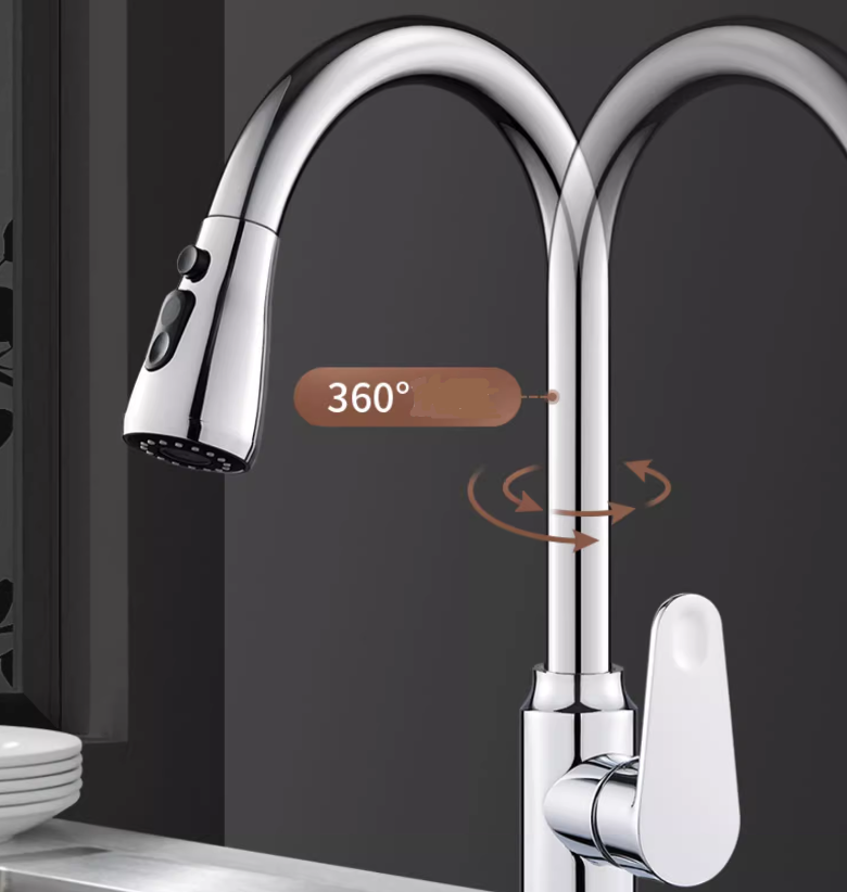 Stainless Steel Sink Tap / pull out kitchen tap