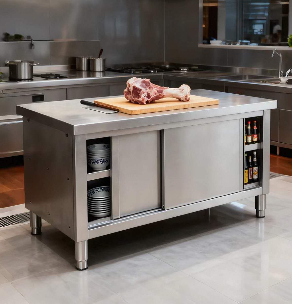 Stainless Steel Workbench Cabinet / Bench cabinet