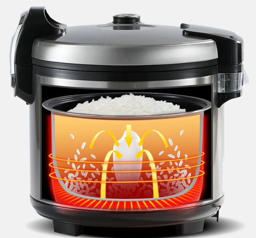 Peskoe 25L Commercial Rice Cooker – 2650W