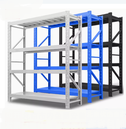 Heavy duty shelving unit 2m L x 600mm D x 2m H, 4 shelves, 200kg per s ...