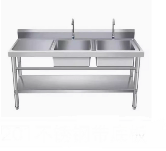 Stainless steel sink, sinks, shelfman
