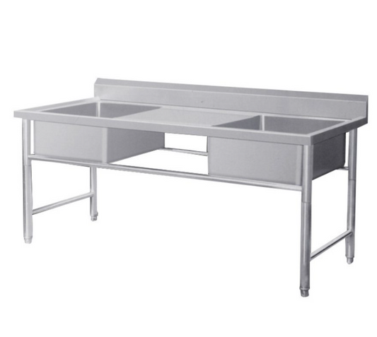 Stainsless steel sink, sink, shelfman